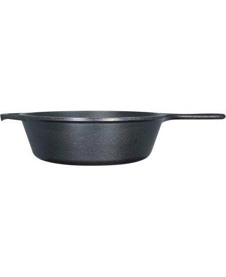 Lodge Cast Iron Deep Skillet 26cm | Lodge | Mimocook
