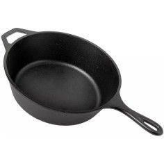 Lodge Frigideira Quadrada Lisa em Ferro Fundido 27 cm | Lodge | Mimocook