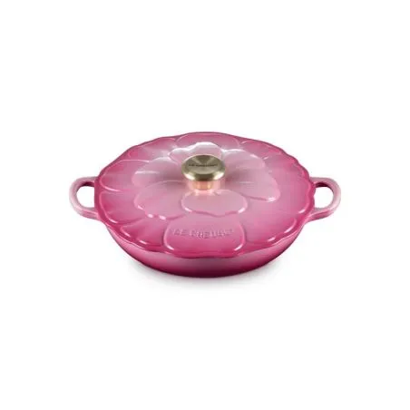 Le Creuset Gourmet-Profitopf Blume aus Gusseisen 26cm