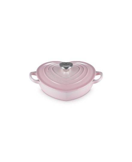 Cacerola baja corazón de hierro fundido con pomo corazón Le Creuset | Le Creuset | Mimocook