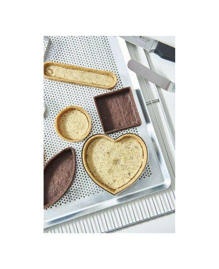 Plaque de cuisson perforée bords pincés 40x30cm De Buyer | De Buyer | Mimocook