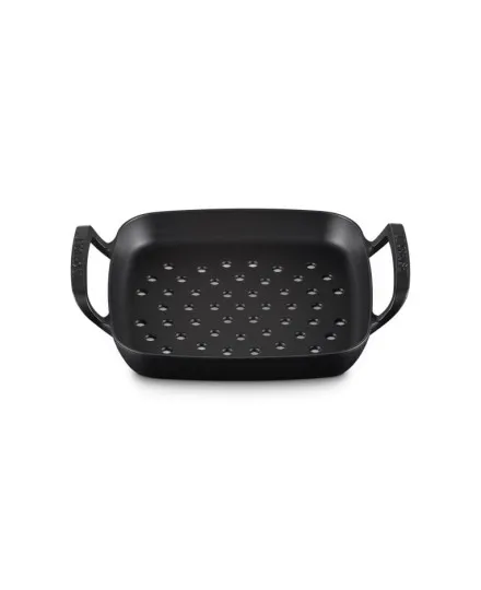 Assador quadrado BBQ Outdoor em ferro fundido Le Creuset - Mimocook