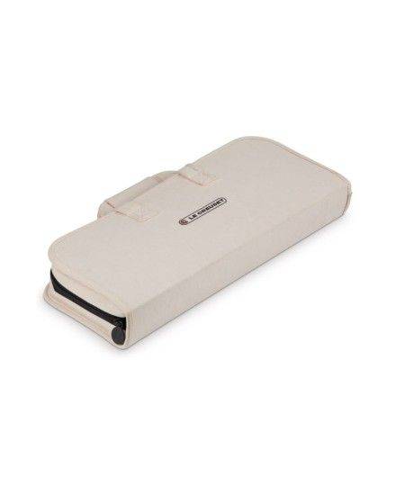 Set 4 utensílios BBQ em aço inoxidável com bolsa Le Creuset | Le Creuset | Mimocook