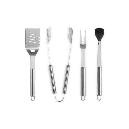 Juego de 4 utensilios de barbacoa de acero inoxidable con bolsa Le Creuset | Le Creuset | Mimocook