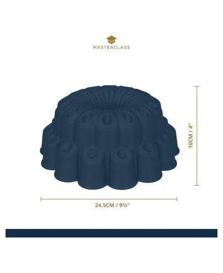 MasterClass Molde de aluminio fundido antiadherente para tartas decorativas, con pisos | Kitchen Craft | Mimocook