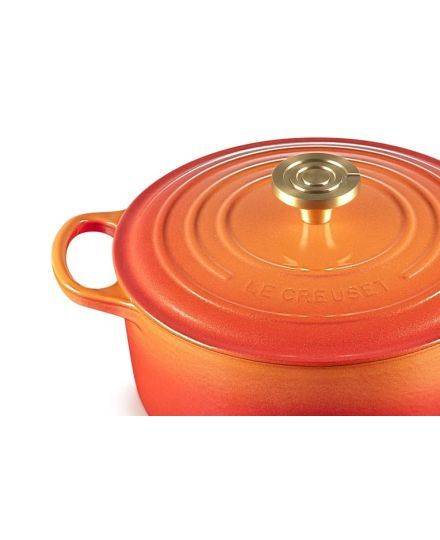 Cocotte 24cm ronde Flamme Dorée Le Creuset | Le Creuset | Mimocook