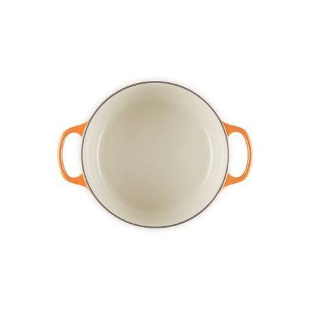 Cocotte 24cm redonda de hierro fundido Flamme Dorée Le Creuset | Le Creuset | Mimocook