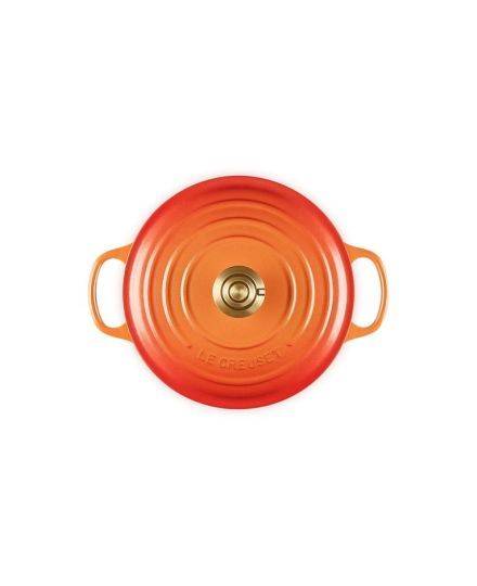 Cocotte 24cm ronde Flamme Dorée Le Creuset | Le Creuset | Mimocook