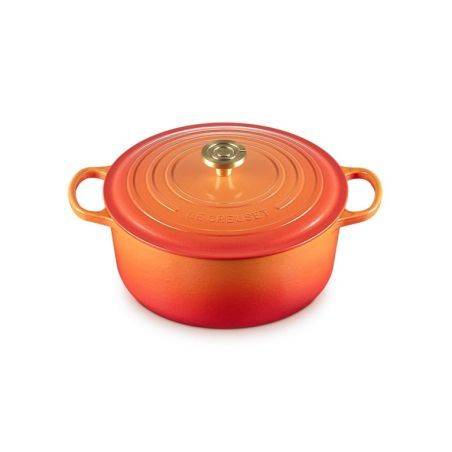 Cocotte 28cm redonda Flamme Dorée Le Creuset | Le Creuset | Mimocook