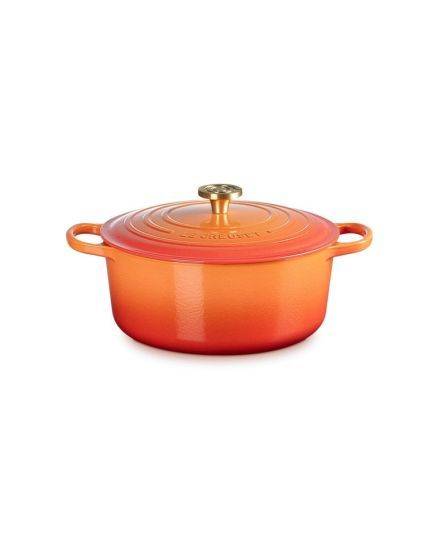 Cocotte 28cm redonda Flamme Dorée Le Creuset | Le Creuset | Mimocook
