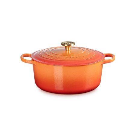 Cocotte 28cm redonda Flamme Dorée Le Creuset | Le Creuset | Mimocook