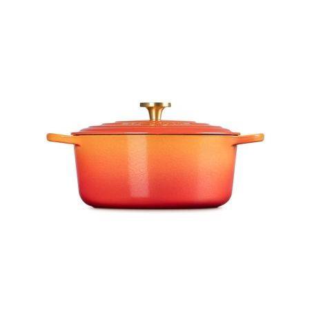 Cocotte 28cm redonda Flamme Dorée Le Creuset | Le Creuset | Mimocook