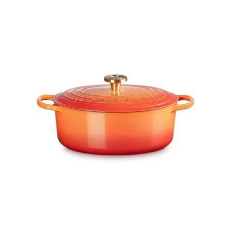 Cocotte 29cm Oval Flamme Dorée Le Creuset | Le Creuset | Mimocook
