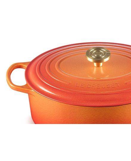 Cocotte 29cm Oval Flamme Dorée Le Creuset | Le Creuset | Mimocook
