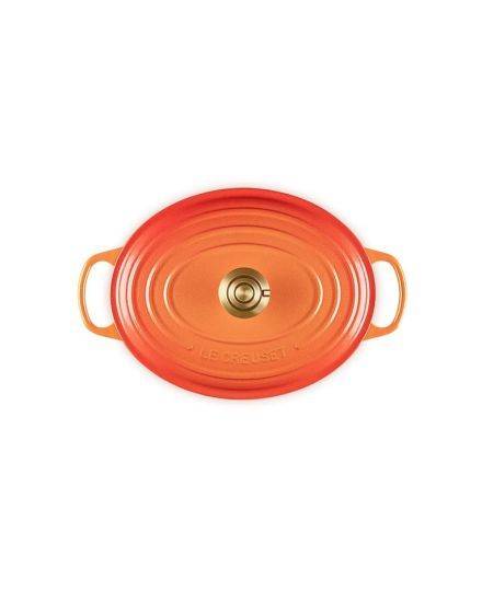 Cocotte 29cm Oval Flamme Dorée Le Creuset | Le Creuset | Mimocook
