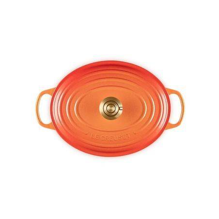 Cocotte 29cm Oval Flamme Dorée Le Creuset | Le Creuset | Mimocook