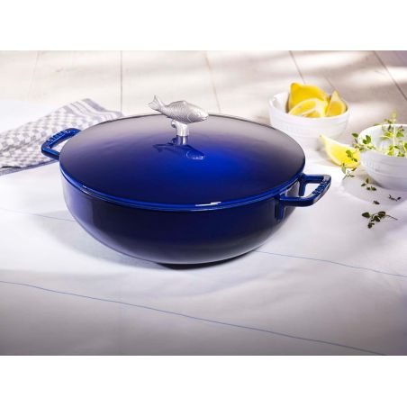 Staub Olla para bouillabaisse 28 cm Hierro fundido | Staub | Mimocook
