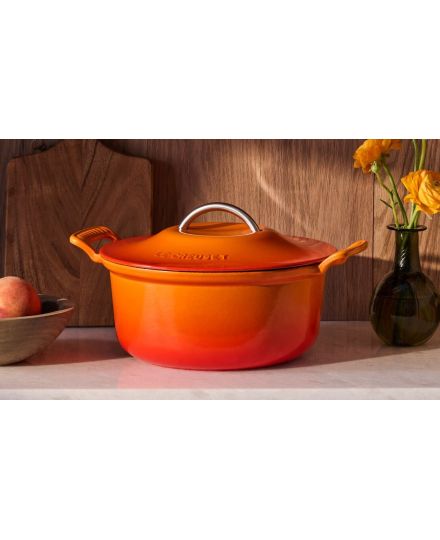 Le Creuset Cast Iron Modern Heritage Round Casserole 26cm | Le Creuset | Mimocook