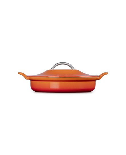 Le Creuset Cast Iron Modern Heritage Shallow Casserole 28cm | Le Creuset | Mimocook