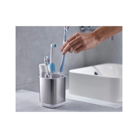 Portacepillos de dientes EasyStore Inox Joseph Joseph | Joseph Joseph | Mimocook
