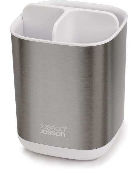 Portacepillos de dientes EasyStore Inox Joseph Joseph | Joseph Joseph | Mimocook
