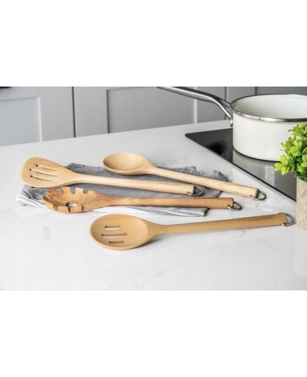 KitchenAid set de 4 Utensílios de cozinha em bétula | KitchenAid | Mimocook