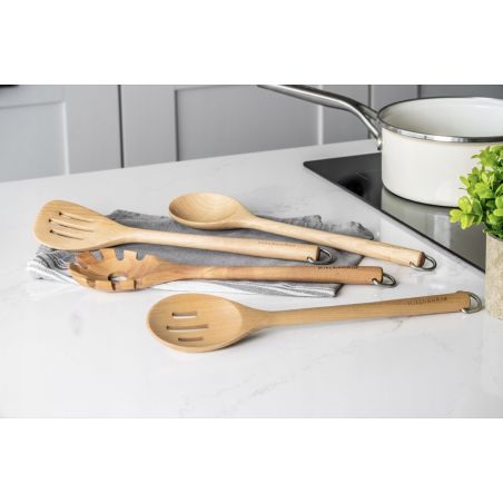 KitchenAid set de 4 Utensílios de cozinha em bétula | KitchenAid | Mimocook
