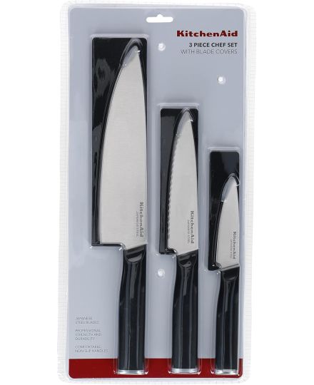 KitchenAid Coffret de Couteaux Classic 3 Pièces | KitchenAid | Mimocook