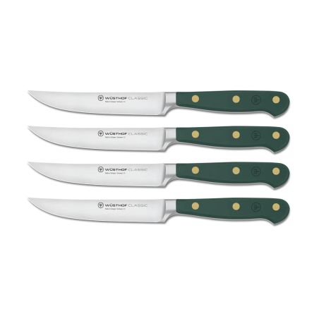 Wüsthof Classic Colour 4-Piece Steak Knife Set | Wusthof | Mimocook