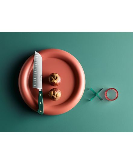 Wüsthof Classic Colour Santoku à alvéoles 17 cm | Wusthof | Mimocook