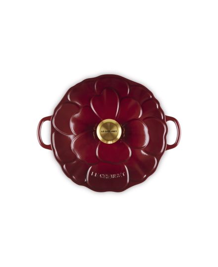 Le Creuset Gourmet-Profitopf Blume aus Gusseisen 26cm