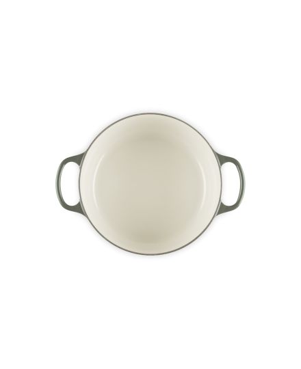 Cazuela Navideña con pomo de estrella dorada y relieve de árbol 24cm Le Creuset | Le Creuset | Mimocook