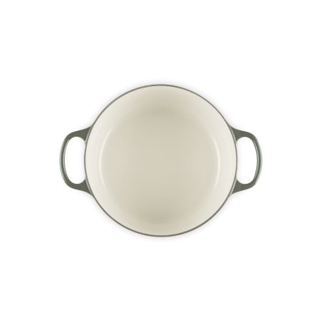 Bräter Weihnachten aus Gusseisen mit Goldknopf und Baum-Relief 24cm Le Creuset | Le Creuset | Mimocook