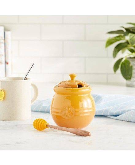 Bstock - Le Creuset Honigtöpfchen mit Löffel aus Steinzeug | Le Creuset | Mimocook