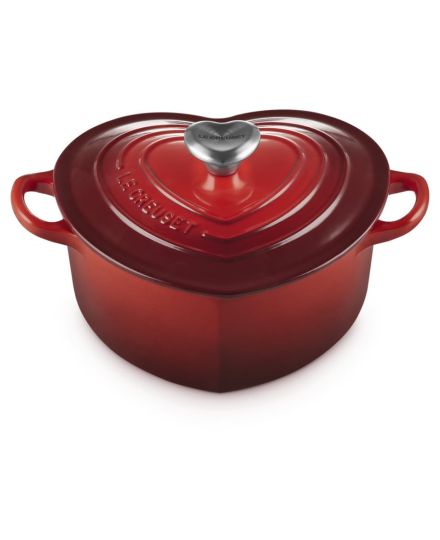 Le Creuset Herzbräter mit Herzknopf aus Gusseisen | Le Creuset | Mimocook