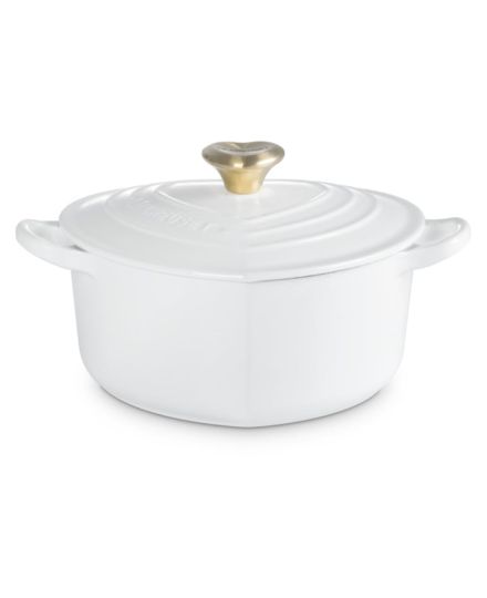 Cocotte corazón de hierro fundido con pomo en forma de corazón Le Creuset | Le Creuset | Mimocook