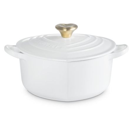 Cocotte corazón de hierro fundido con pomo en forma de corazón Le Creuset | Le Creuset | Mimocook