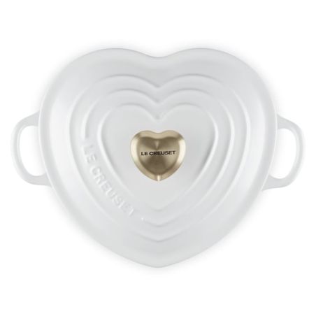 Cocotte corazón de hierro fundido con pomo en forma de corazón Le Creuset | Le Creuset | Mimocook