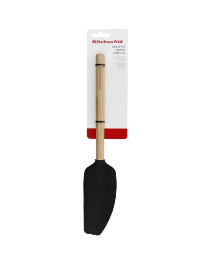 KitchenAid Bamboo Mixer Spatula 33.5 cm | KitchenAid | Mimocook