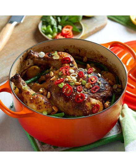 Cocotte redonda de hierro fundido 24cm Le Creuset