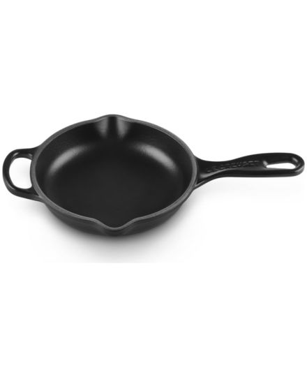 Skillet rond en fonte émaillée Le Creuset