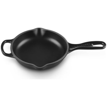 Skillet rond en fonte émaillée Le Creuset