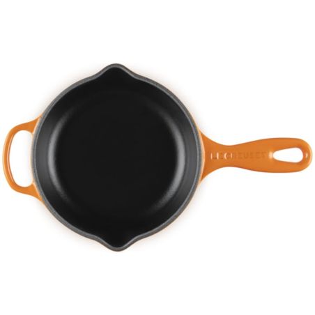 Skillet rond en fonte émaillée Le Creuset