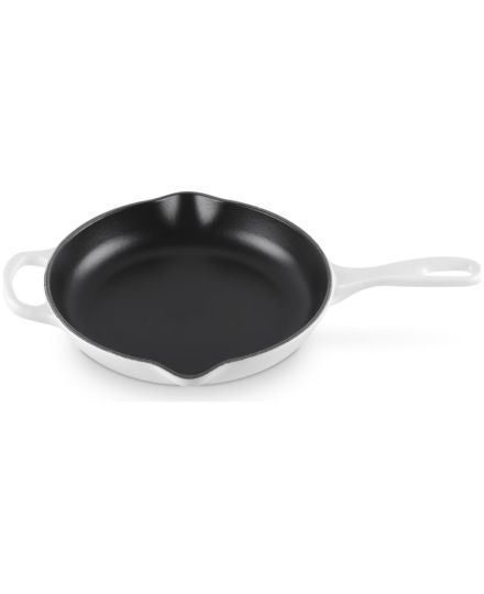 Skillet rond en fonte émaillée Le Creuset