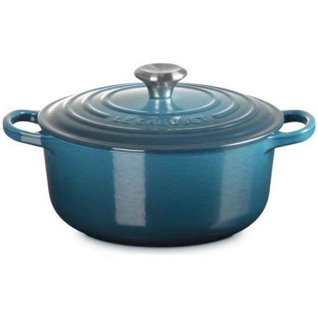 Le Creuset Runder Bräter aus Gusseisen 20cm