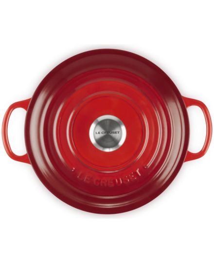 Le Creuset Cocotte Runder Bräter aus Gusseisen 22cm