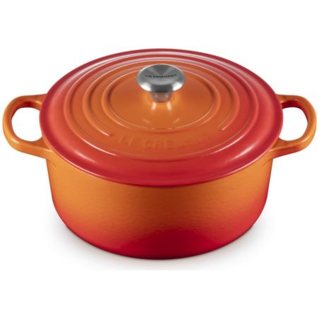 Cocotte redonda de hierro fundido 22cm Le Creuset
