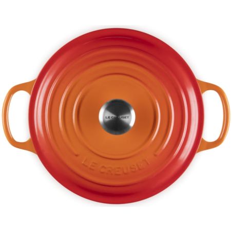 Le Creuset Cocotte Runder Bräter aus Gusseisen 22cm