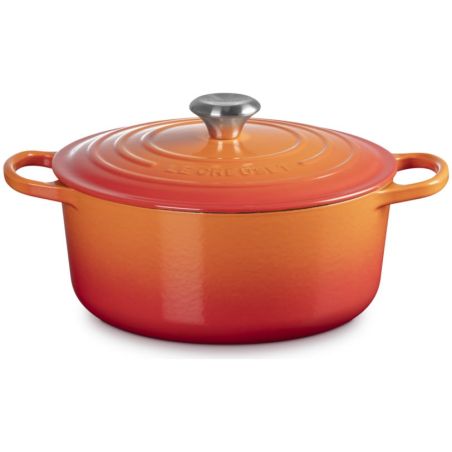 Le CreusetCocotte Runder Bräter aus Gusseisen 26cm