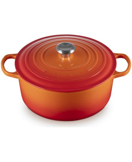 Le Creuset Runder Bräter aus Gusseisen 28cm